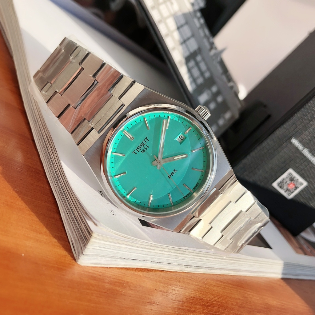 Nib Light Green Prx Tissot Watch